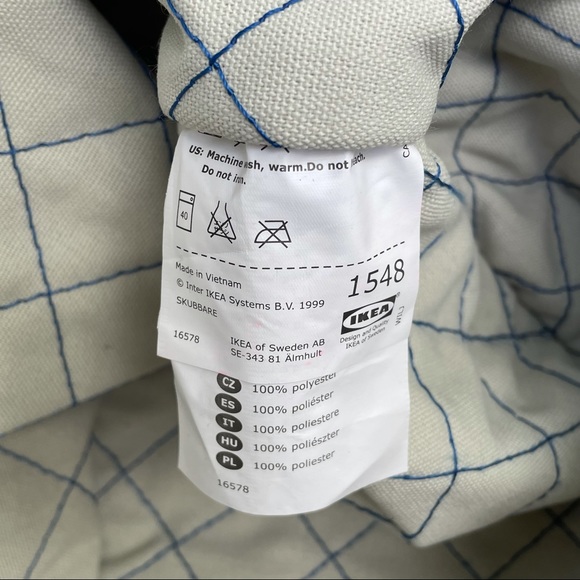 IKEA Washable Fabric Storage Bin/Basket - Picture 2 of 6